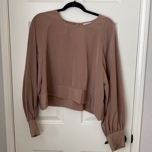 Prologue (Target) cropped long sleeve shirt